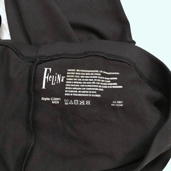 Felina “2/$20” NWOT Black Soft Leggings Women Various - Picture 7 of 8